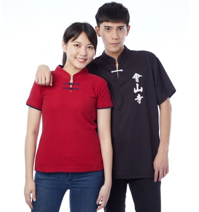 短P訂製50,短P訂製100,短P訂製200,短袖polo,訂製,中國結,中山領,短P特殊,白色