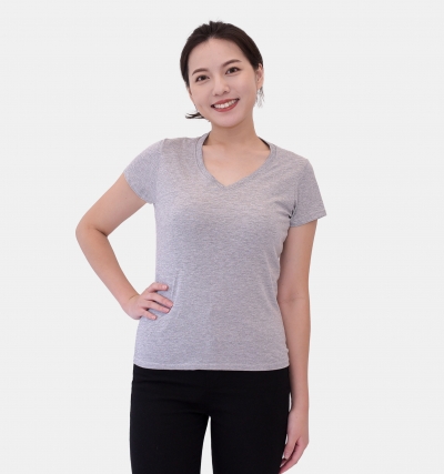 美國棉女版V領 SOFT,V領短T,美國棉T,短袖T恤,現貨,純棉,女版,腰身,素面,素色,短T現貨,短TV領棉現貨,V領,棉質,美國棉,SOFT,薄款