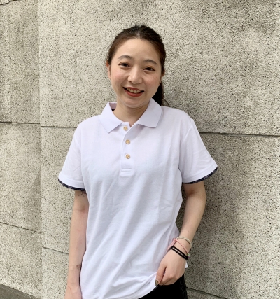 短P訂製50,短P訂製100,短P訂製200,短袖polo,訂製,假兩件,格子布,包領條,三顆扣,木扣,木頭扣