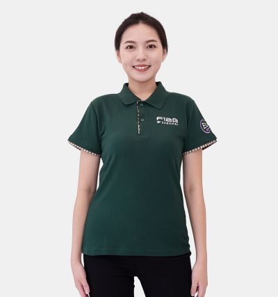 假兩件,短P訂製50,短P訂製100,短P訂製200,短袖polo,訂製,格子布,三顆扣,3顆扣,門襟出芽,排品,木頭扣,木扣