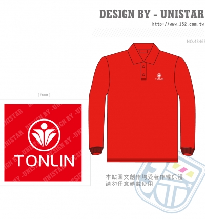 經典,長袖,POLO,大紅,百貨,文字